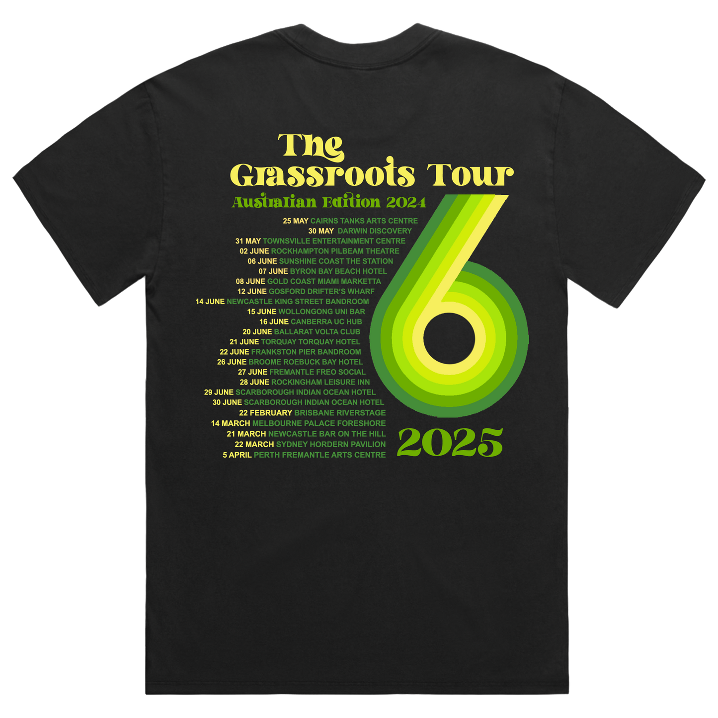 AUSTRALIAN EDITION TOUR TEE (BLACK)