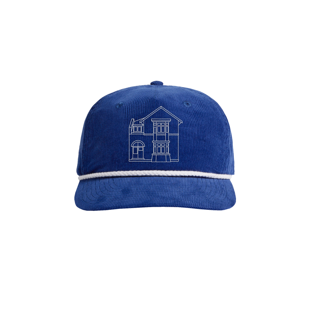 RIGHT HERE RIGHT NOW LOGO CAP BLUE/WHITE