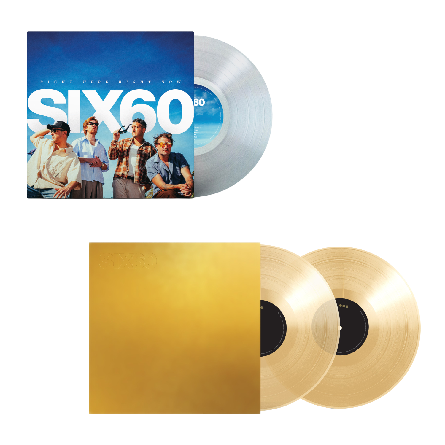 RIGHT HERE RIGHT NOW + GOLD VINYL BUNDLE