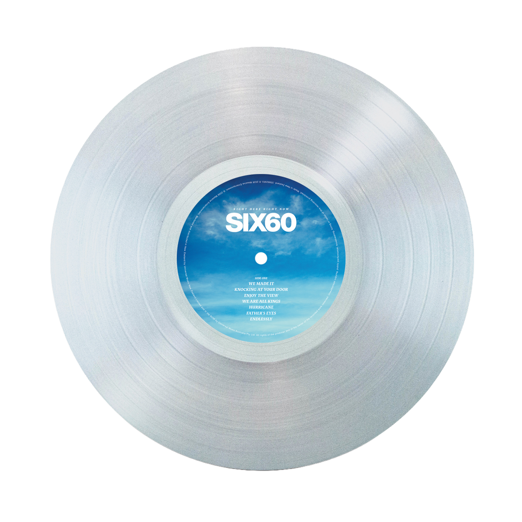 RIGHT HERE RIGHT NOW EXCLUSIVE CRYSTAL CLEAR VINYL (SIGNED)