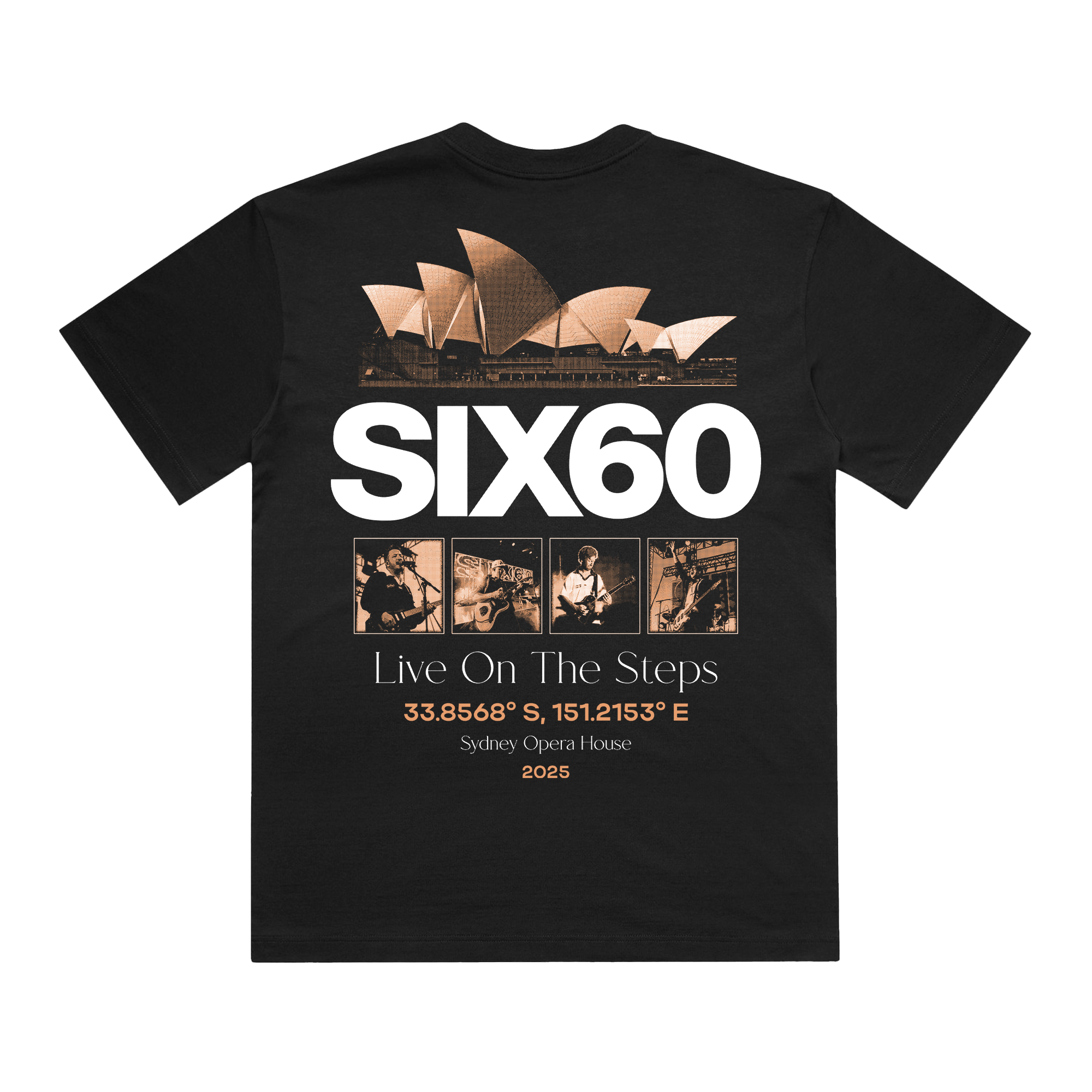 LIVE ON THE STEPS TEE