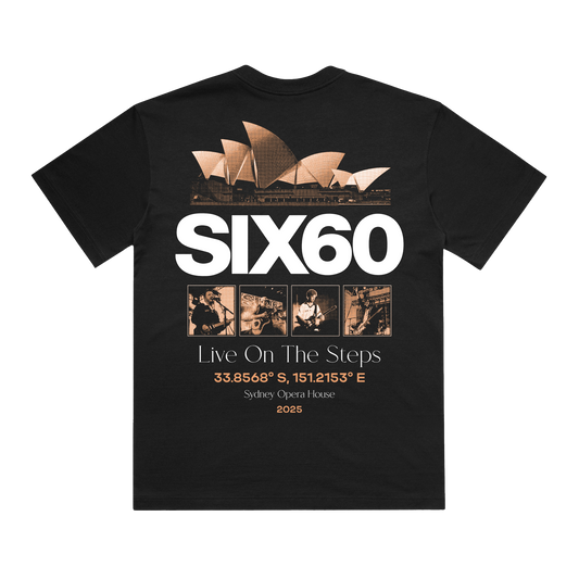 LIVE ON THE STEPS TEE